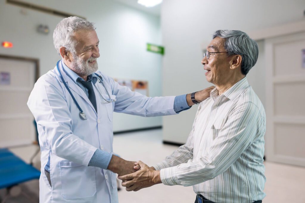 doctor patient listening