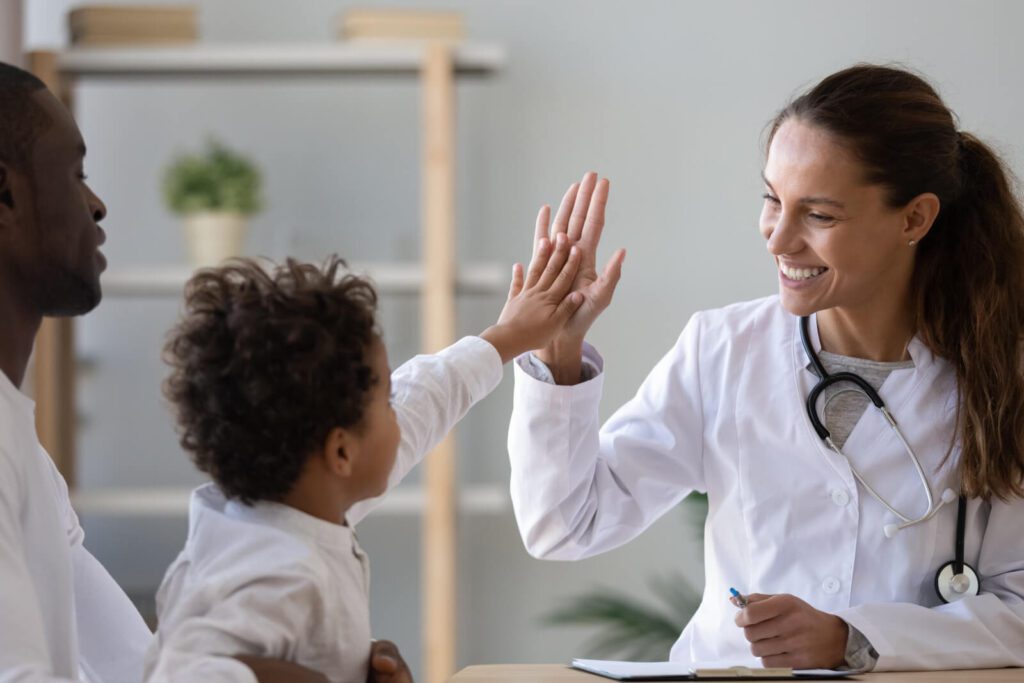 personalised treatment with a doctor