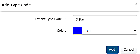 Add Type Code