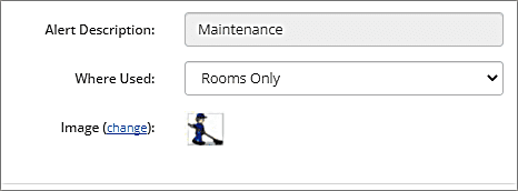 Setting Alerts for Rooms