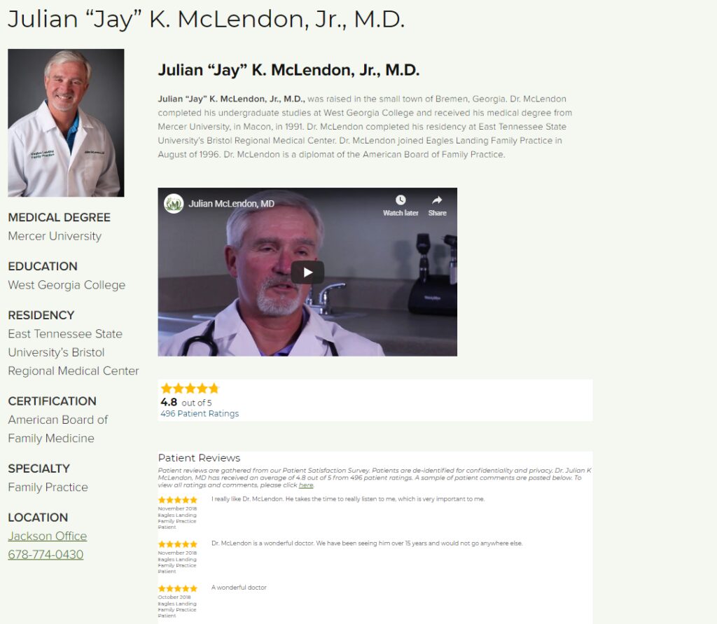 Physician Profile